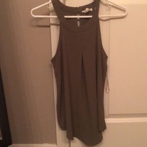 Dressy green tank